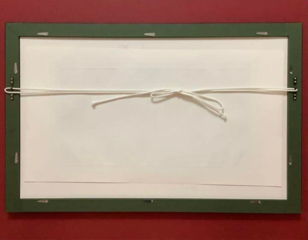 絵画・額縁・版画・織田 義郎・新品未使用・ザ・ベニスⅩ・イタリア・美術品・雑貨