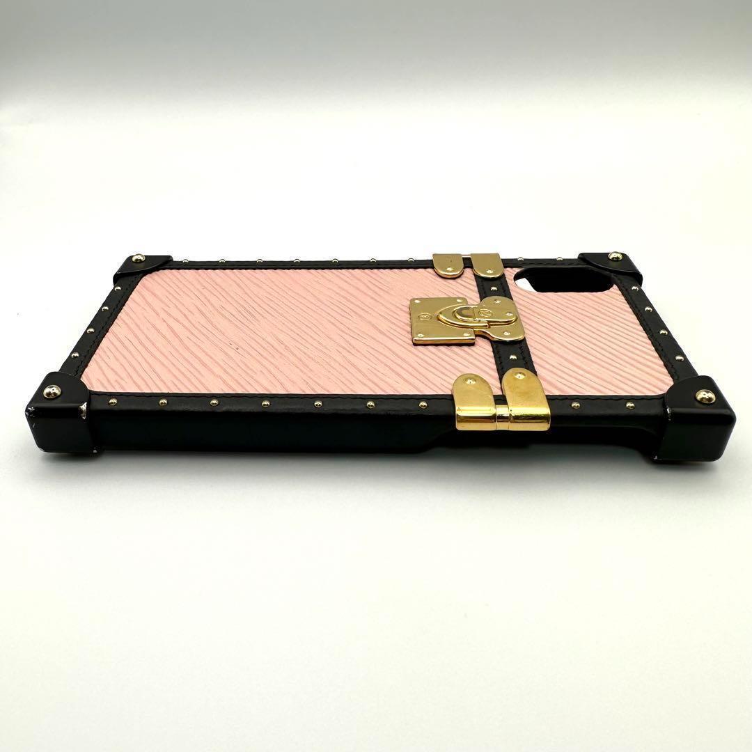 iPhoneケース　LOUIS VUITTON アイトランク　X XS ピンク
