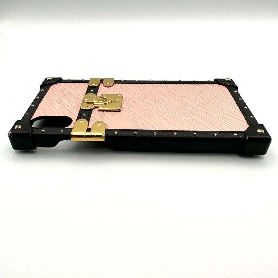 iPhoneケース　LOUIS VUITTON アイトランク　X XS ピンク