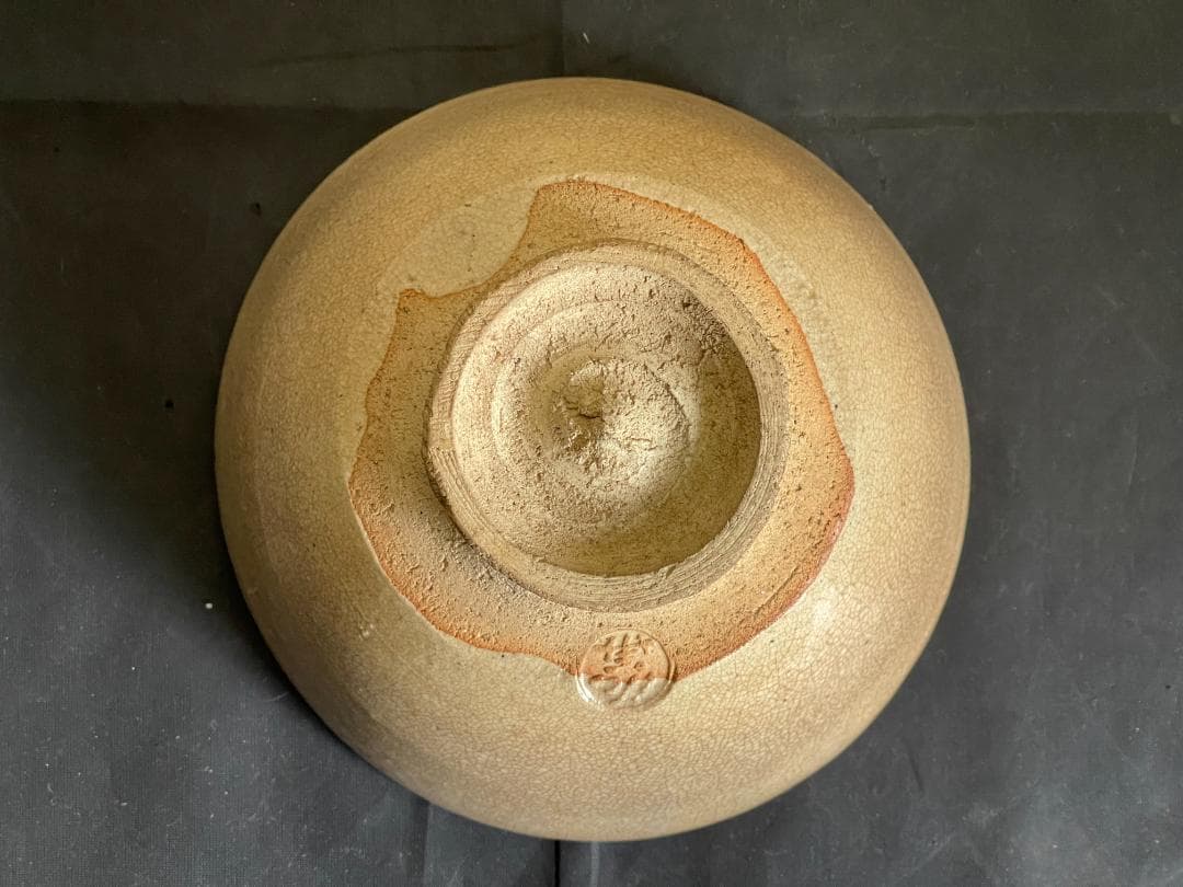 坂田泥華　萩茶碗　３２３