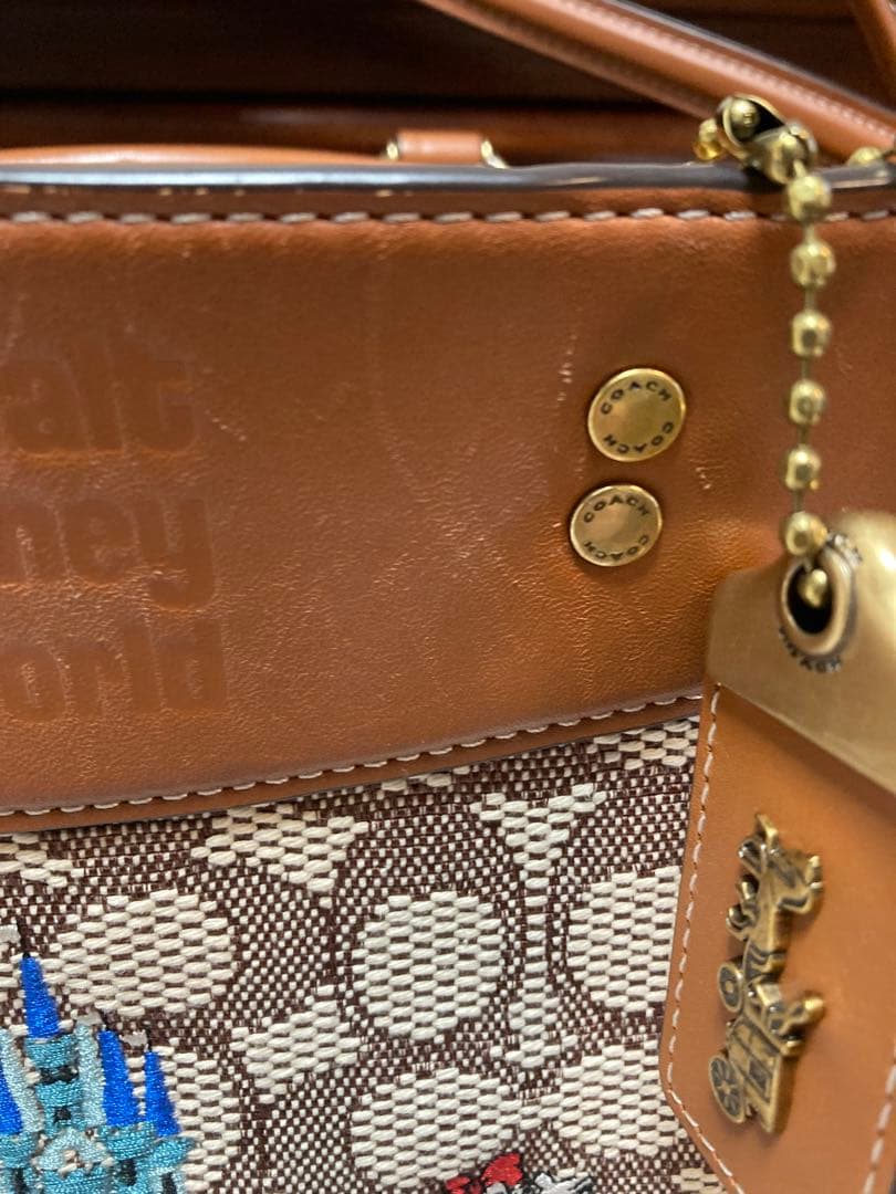 ご予約品【DISNEY×COACH】ディズニー50周年 ショルダーバッグ