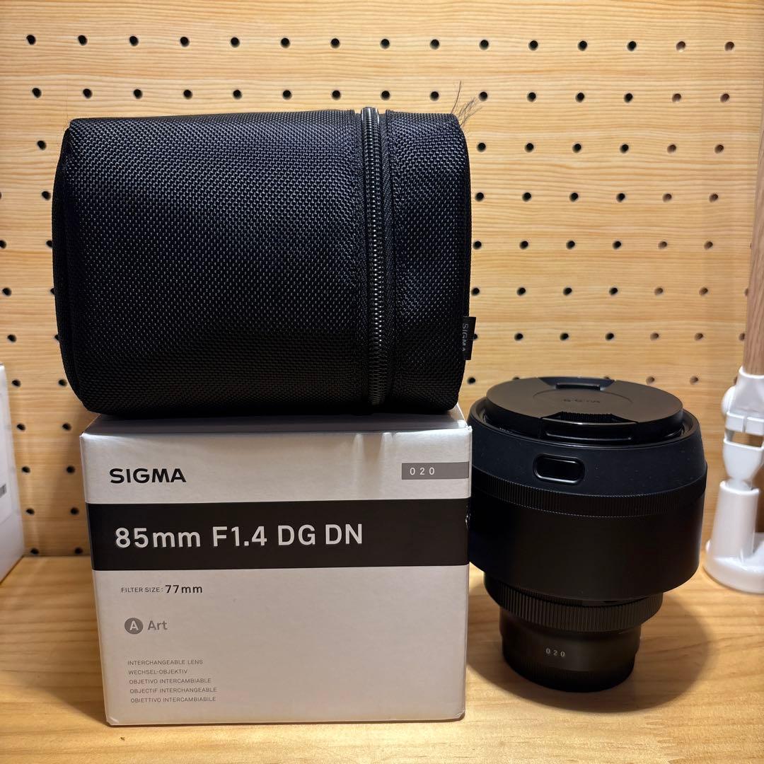 sigma 85mm f1.4 dgdn eマウント　sony