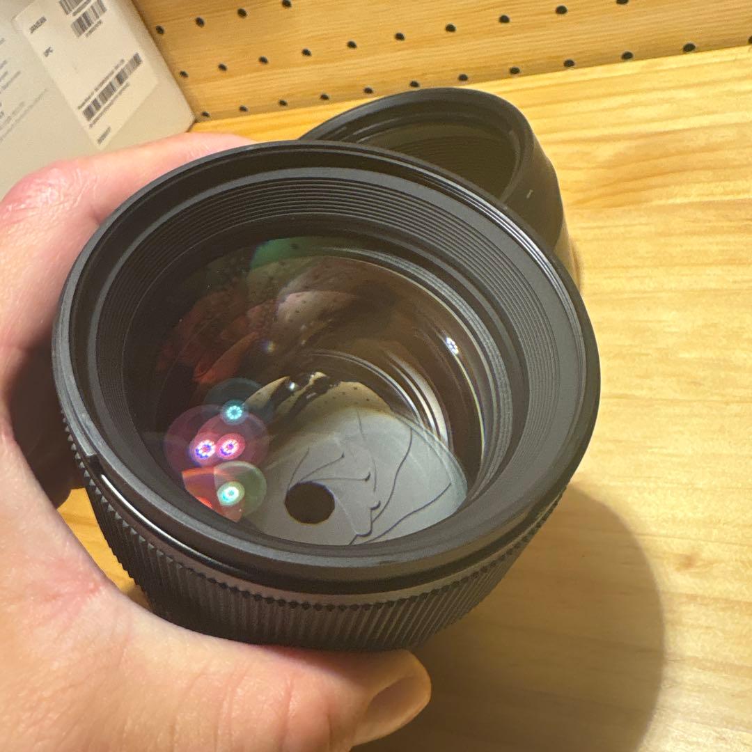 sigma 85mm f1.4 dgdn eマウント　sony