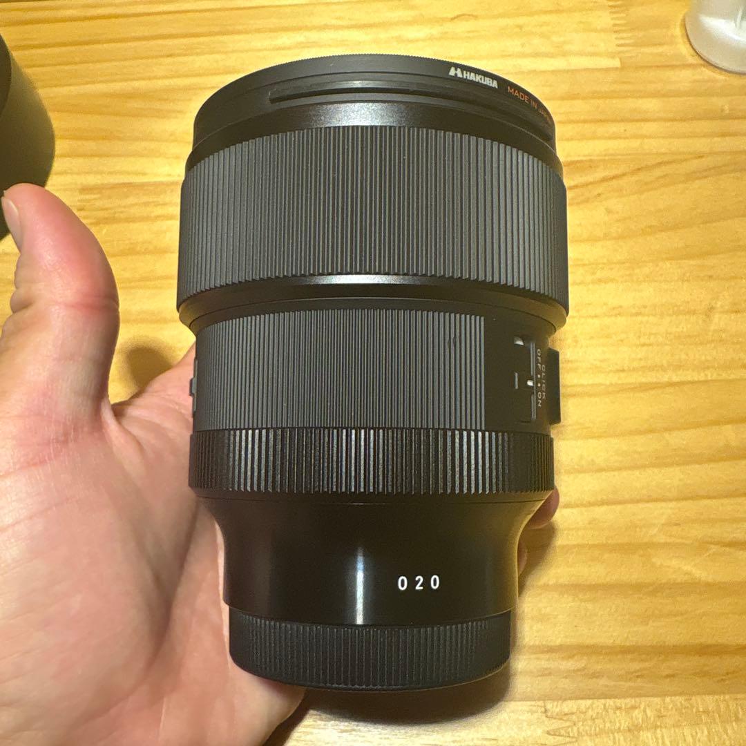 sigma 85mm f1.4 dgdn eマウント　sony