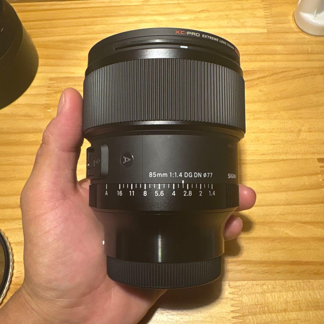 sigma 85mm f1.4 dgdn eマウント　sony