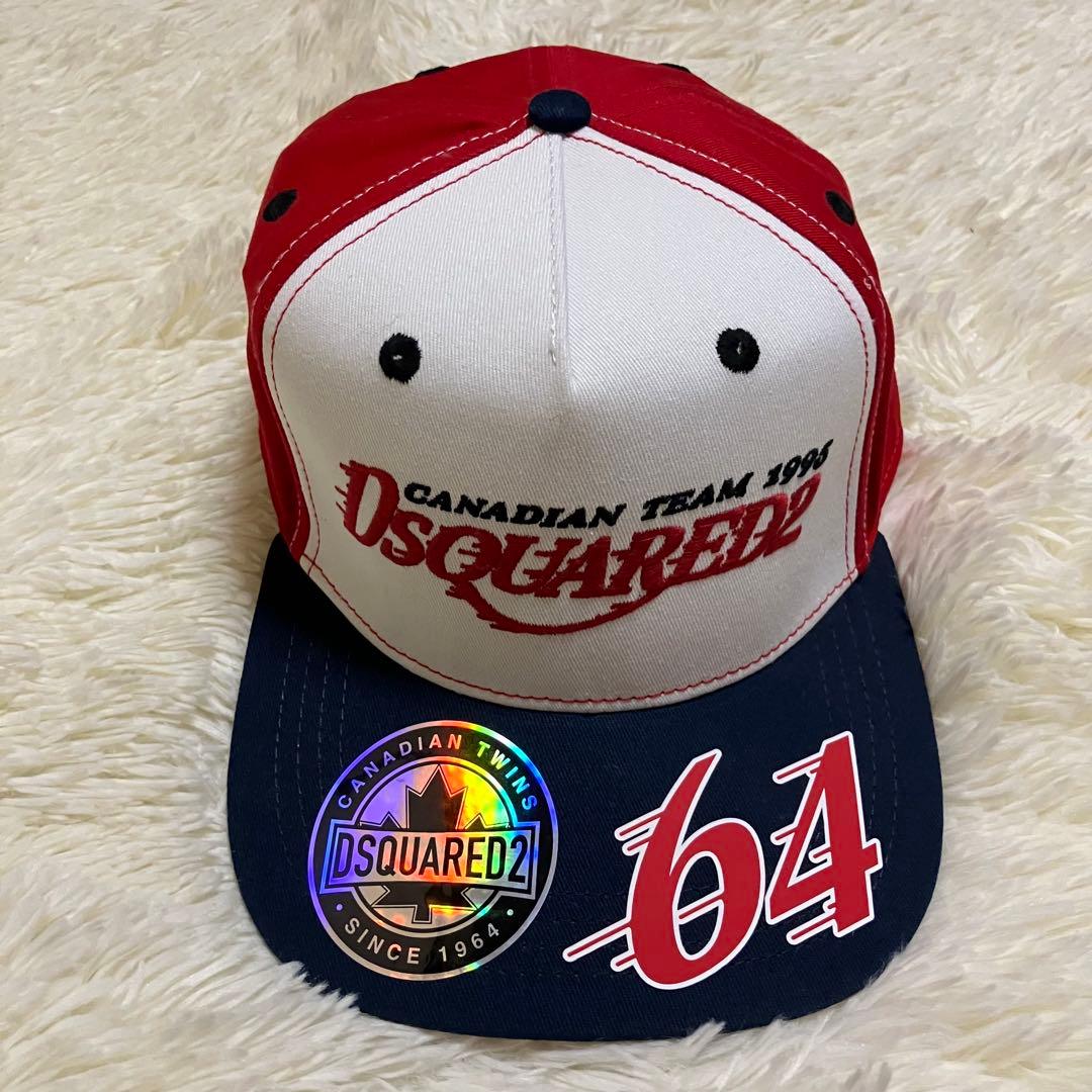 希少L 未使用　ディースクエアード　Basket Baseball Cap
