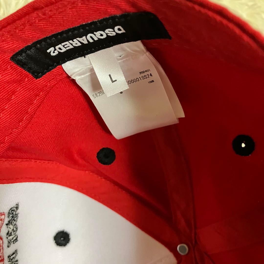 希少L 未使用　ディースクエアード　Basket Baseball Cap