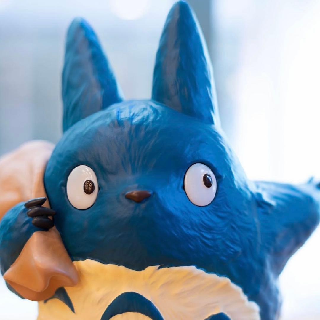 ジブリ　となりのトトロ　中トトロみーつけた　フィギュア