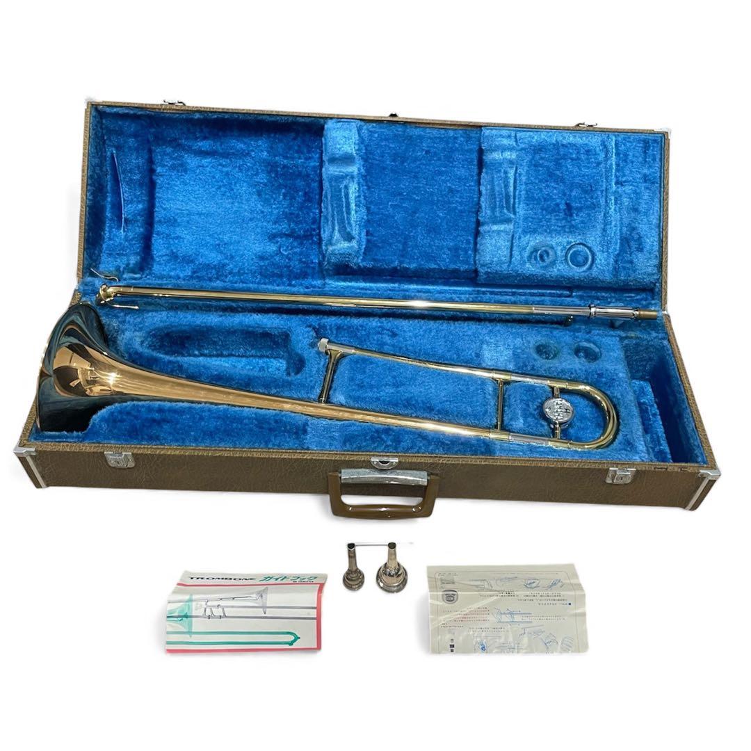 【赤ベル】YAMAHA ヤマハ トロンボーン YSL-351 マウスピース2個付