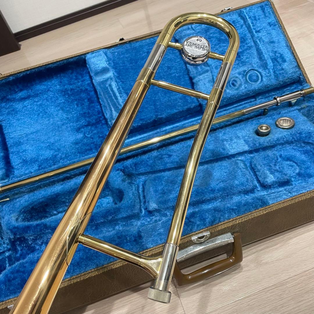 【赤ベル】YAMAHA ヤマハ トロンボーン YSL-351 マウスピース2個付
