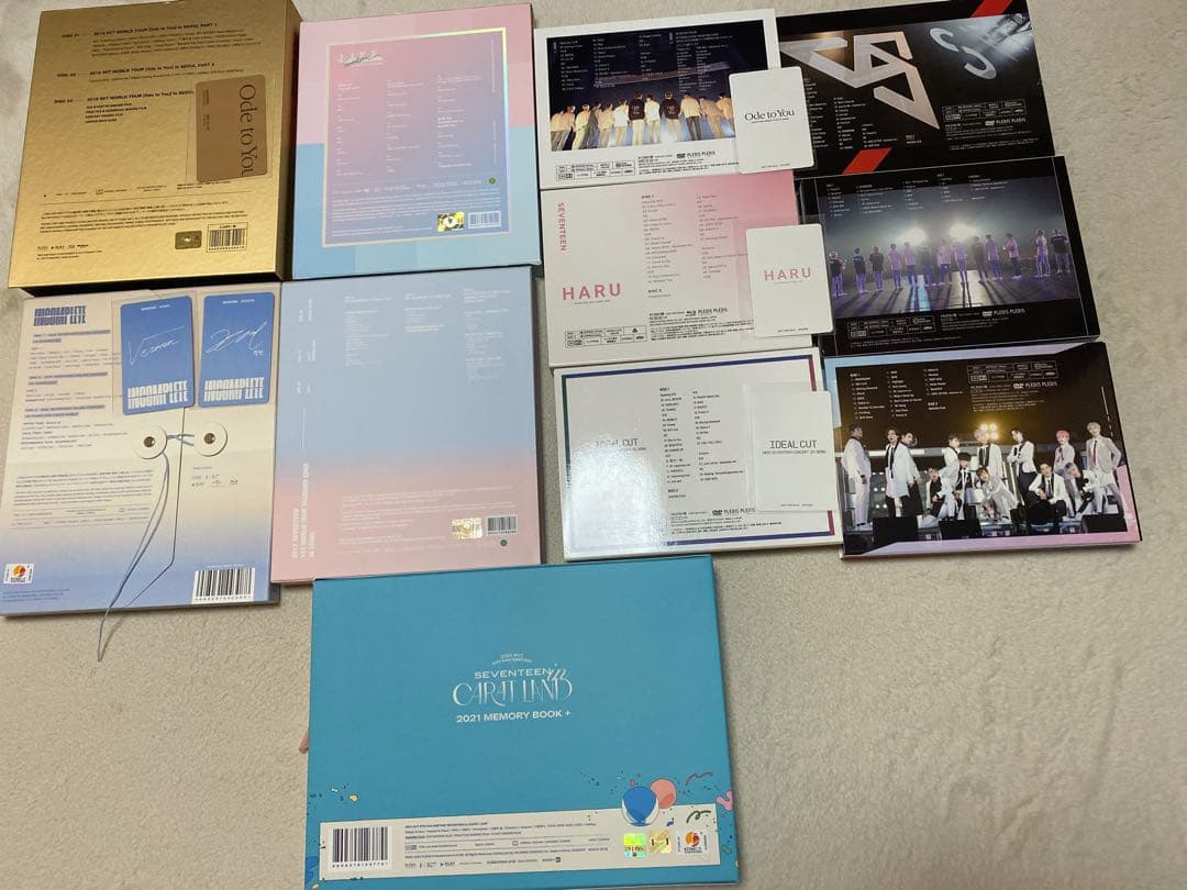 SEVENTEEN セブチDVD・Blu-rayまとめ売り