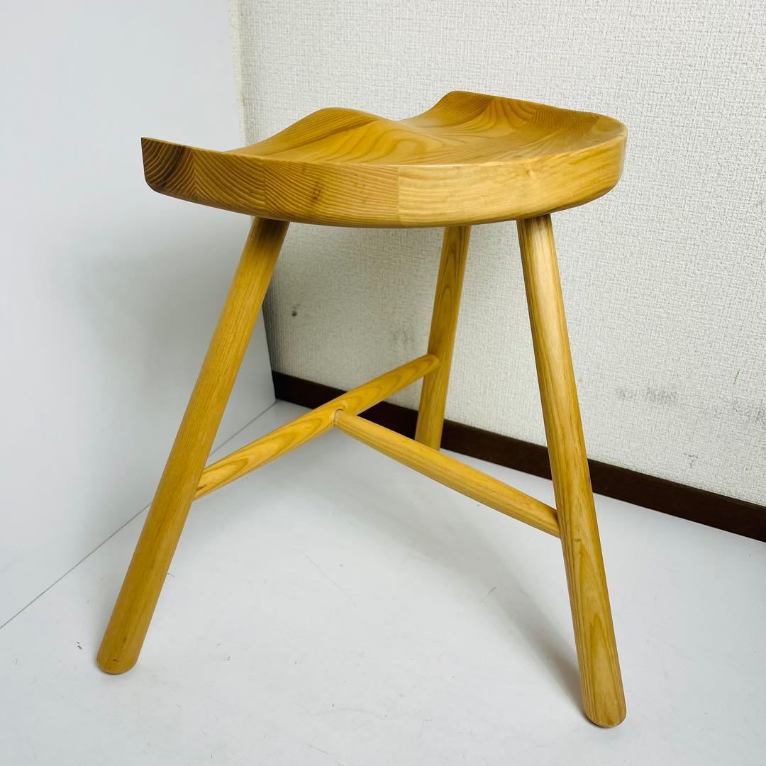 シューメーカーチェアのリプロダクト品 木製 スツール