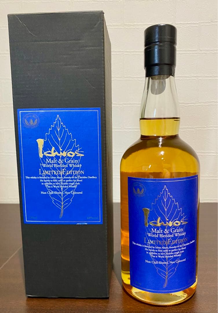 未開栓 イチローズモルト&グレーン ワールドブレンテッド ウィスキー お酒