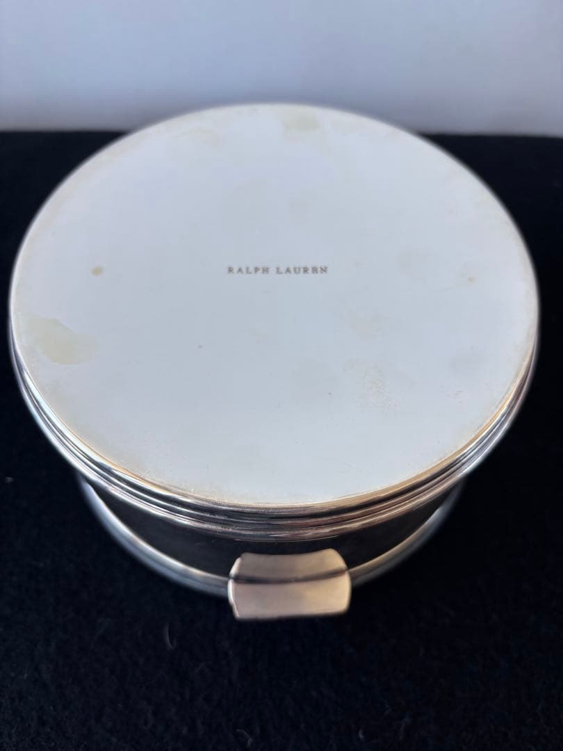Ralph Lauren シルバー製円形ボックス