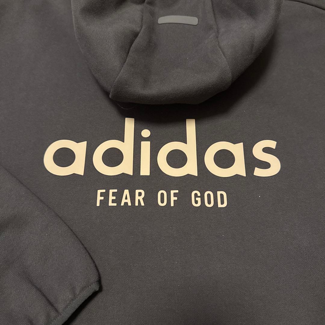 FEAROFGOD×adidas athletics フリースパーカー