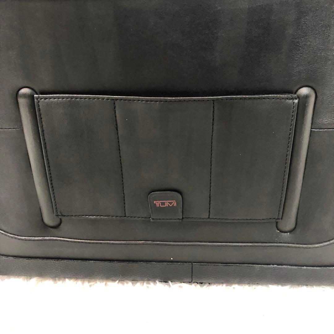 希少✨️TUMIビジネスキャリーケース オールレザー 機内持ち込み ナッパレザー