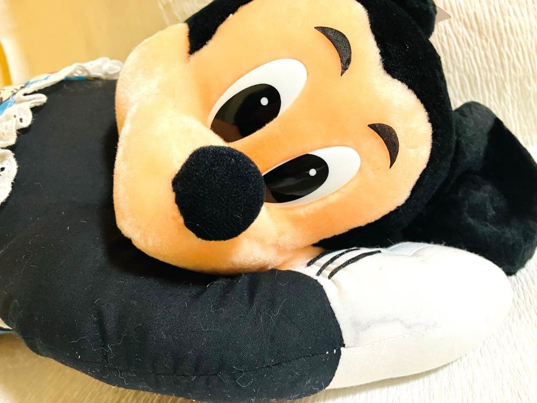 【未使用】ミッキーマウス 特大 / ヴィンテージ ぬいぐるみ タグ付き 激レア‼️