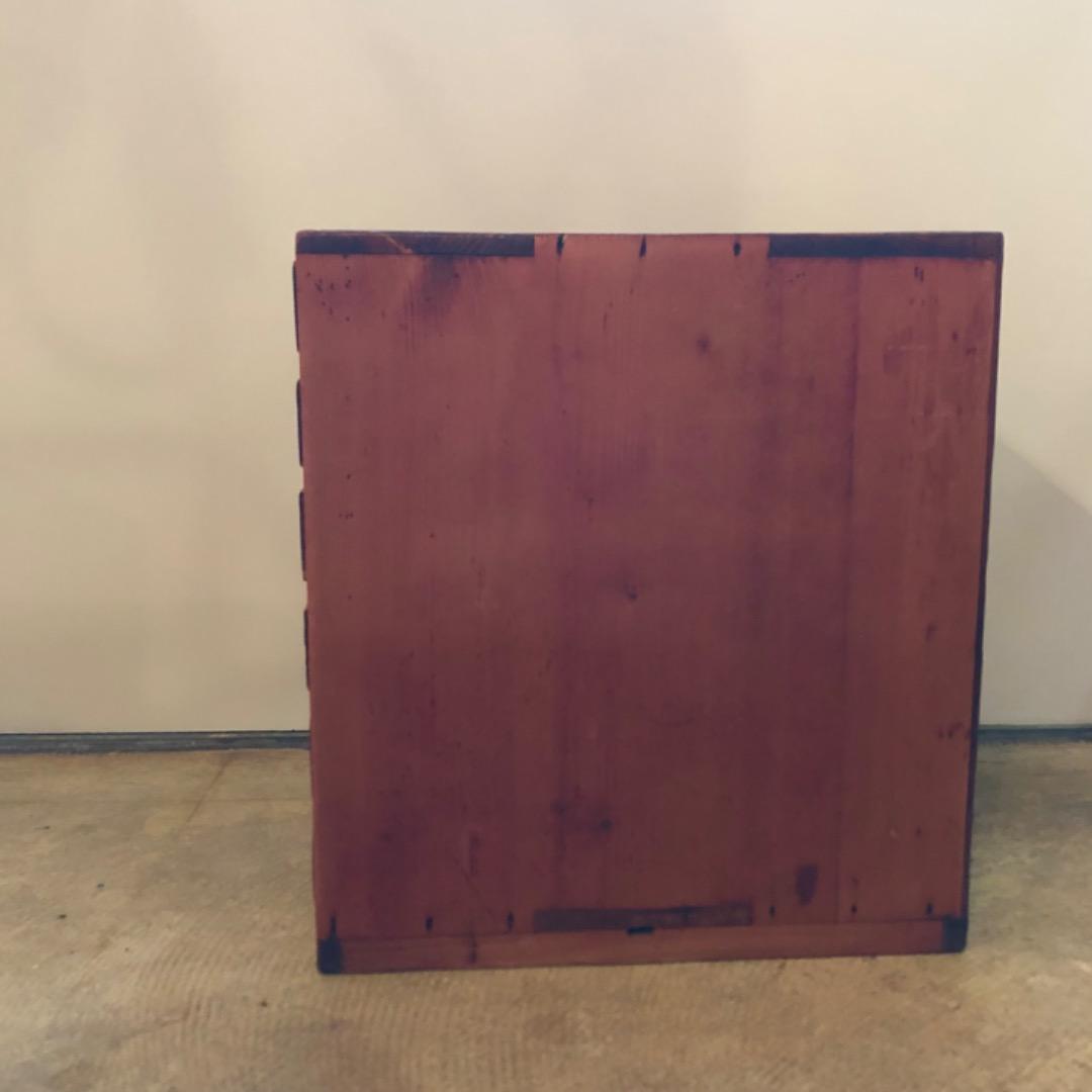 昭和レトロ　ヴィンテージ　アンティーク　引き出し　木製箪笥　蚤の市　古道具