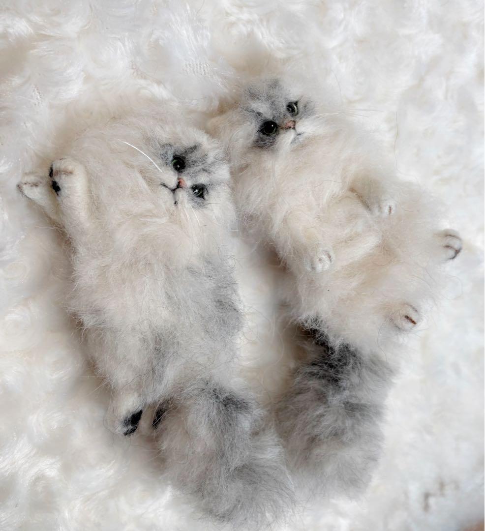 羊毛フェルト　猫オーダーページ