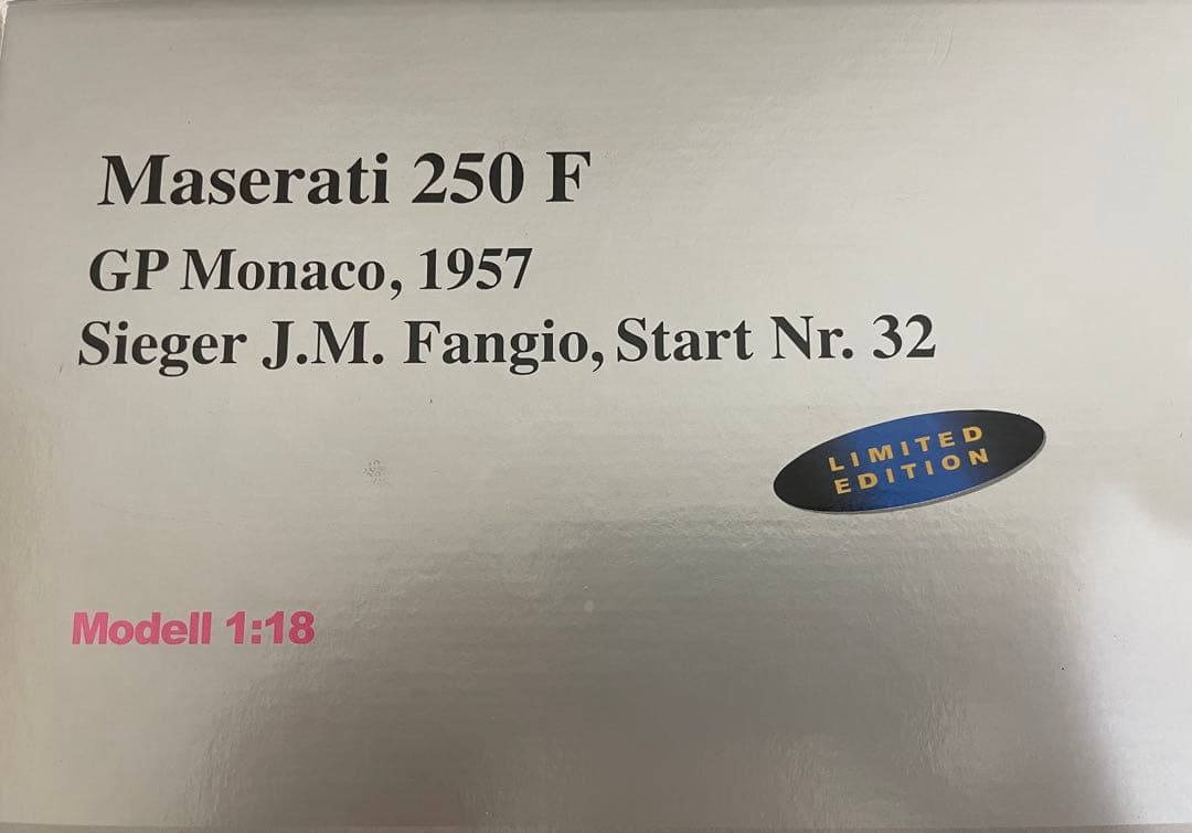 CMC社製1/18スケールMaserati 250F 限定品