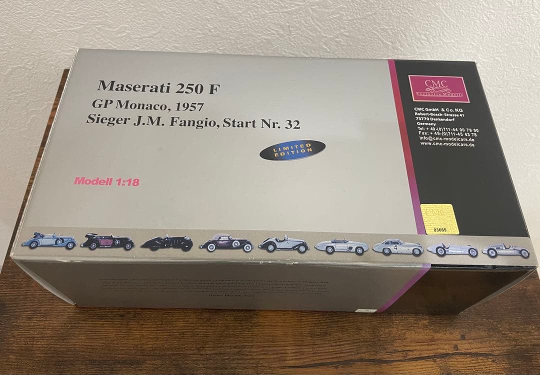 CMC社製1/18スケールMaserati 250F 限定品