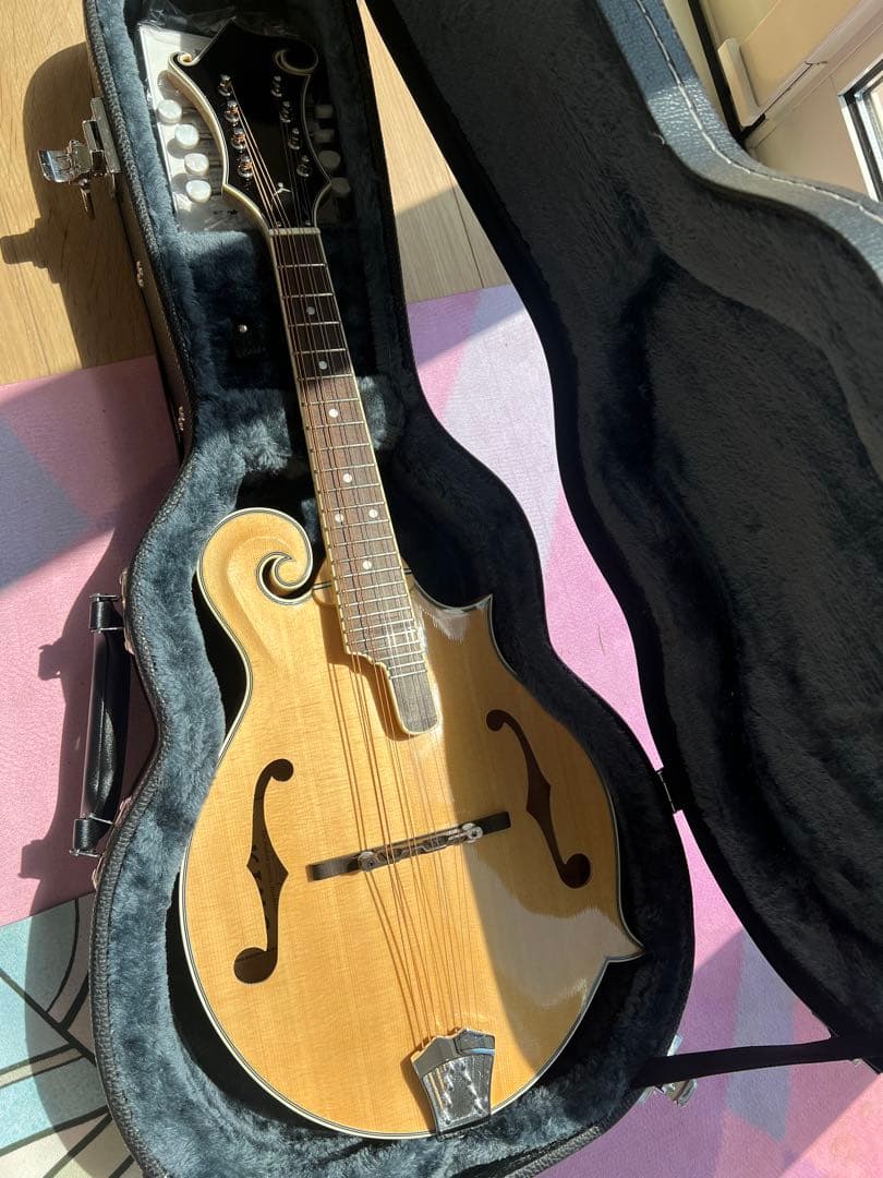 田*也様 ほぼ未使用　お値下げ！フラットマンドリン　オワリヤ楽器　定価30万超ワ