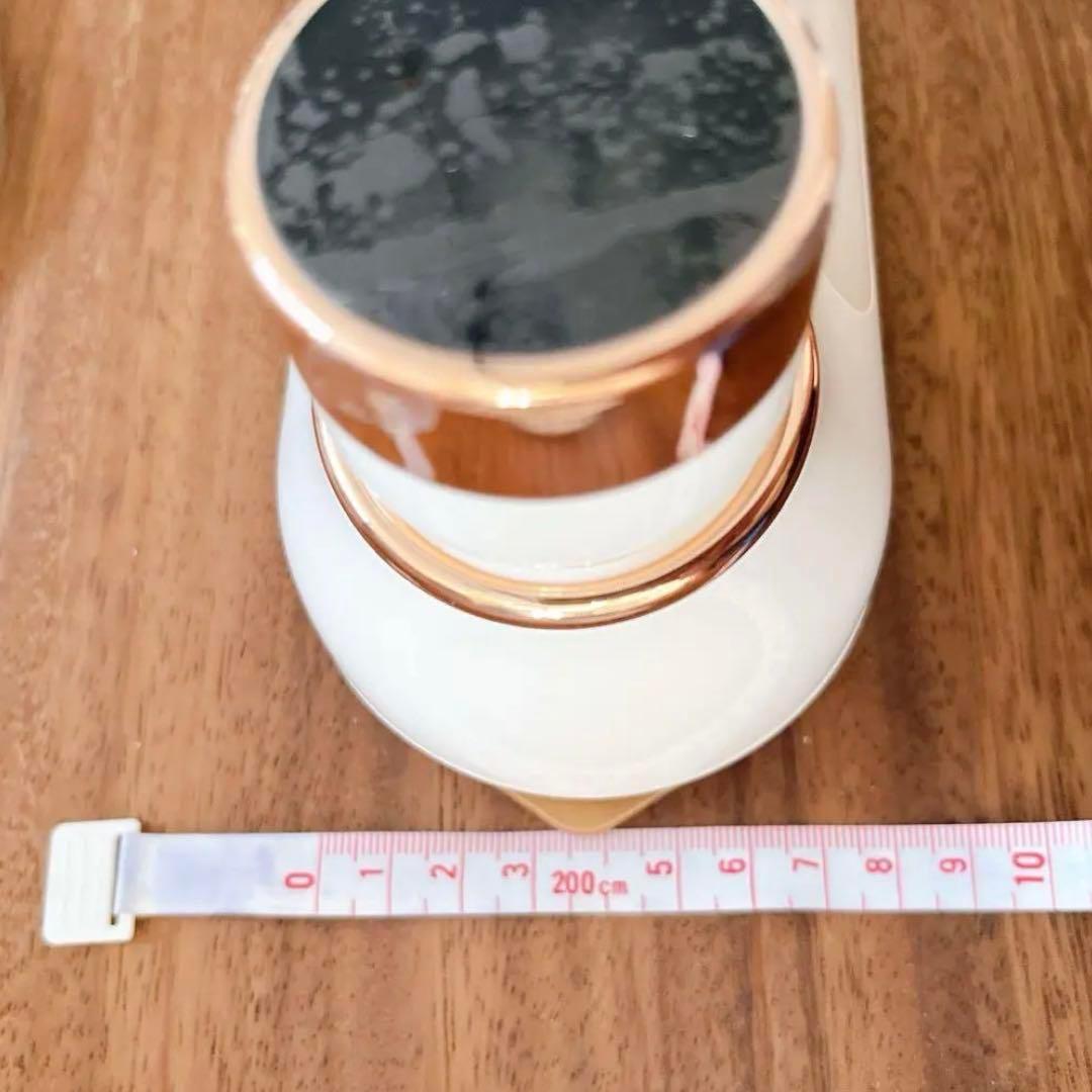 早い者勝ち❣️ 折り畳み式スチームアイロン ホワイト×ピンクゴールド コンパクト