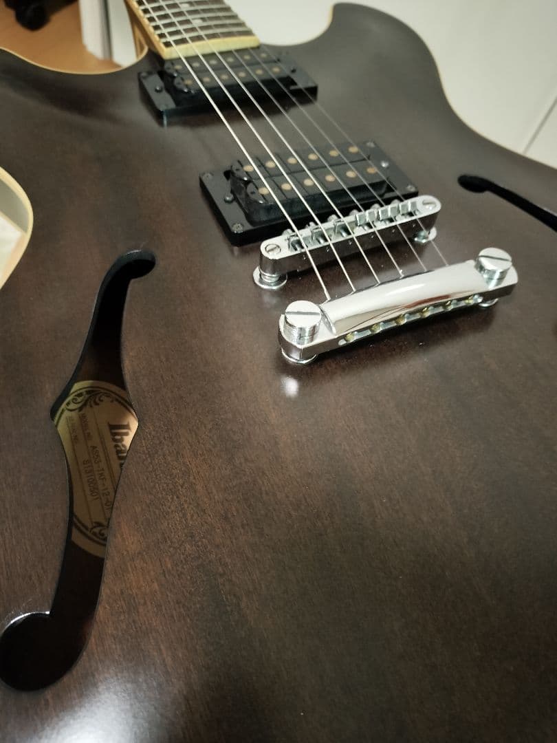 最終値下げIbanez AS53 TKF セミアコースティックエレキギター