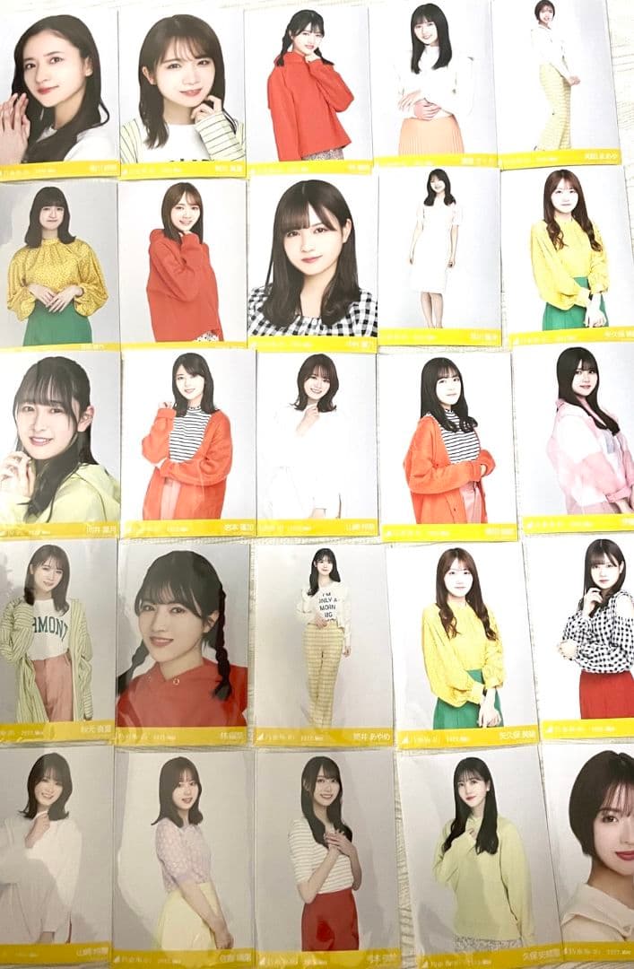 乃木坂46 生写真　ビタミンカラー　まとめ売り　2022 may