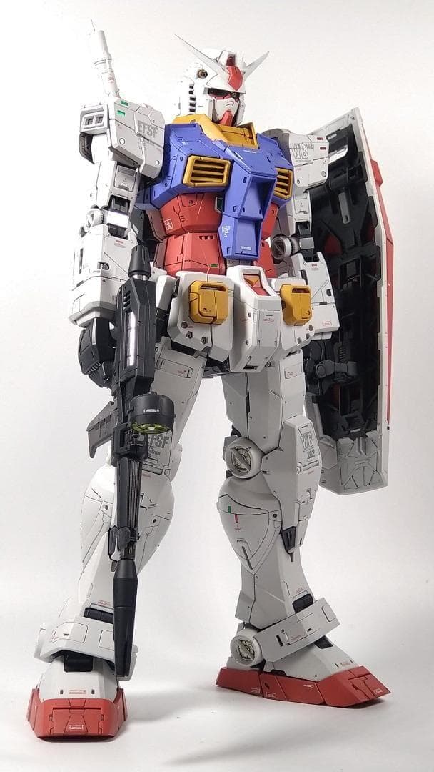 イイネ不要　1/60　RX-78-2 ガンダム LED付き　海外製