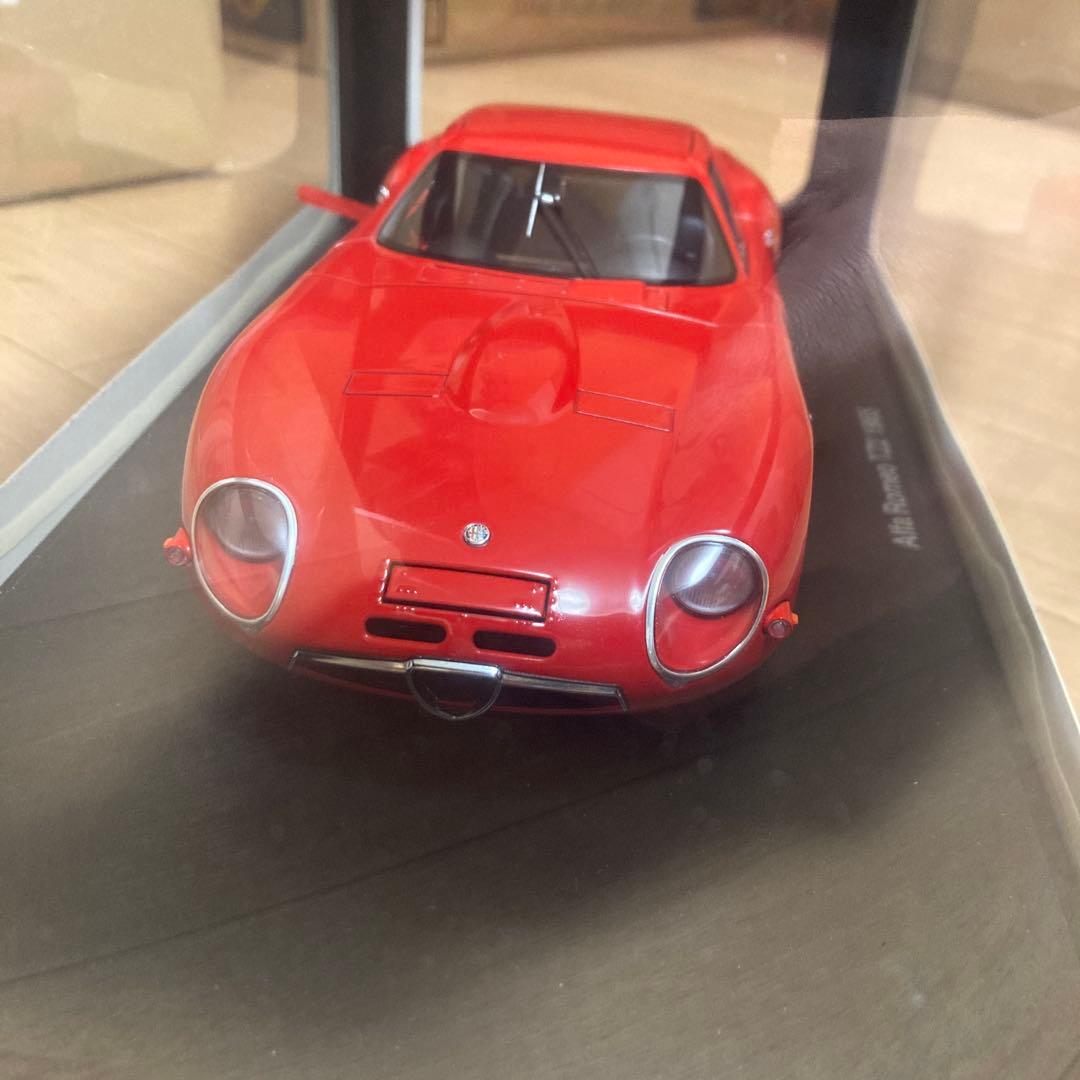 AUTOart Alfa Romeo TZ2 1965 赤
