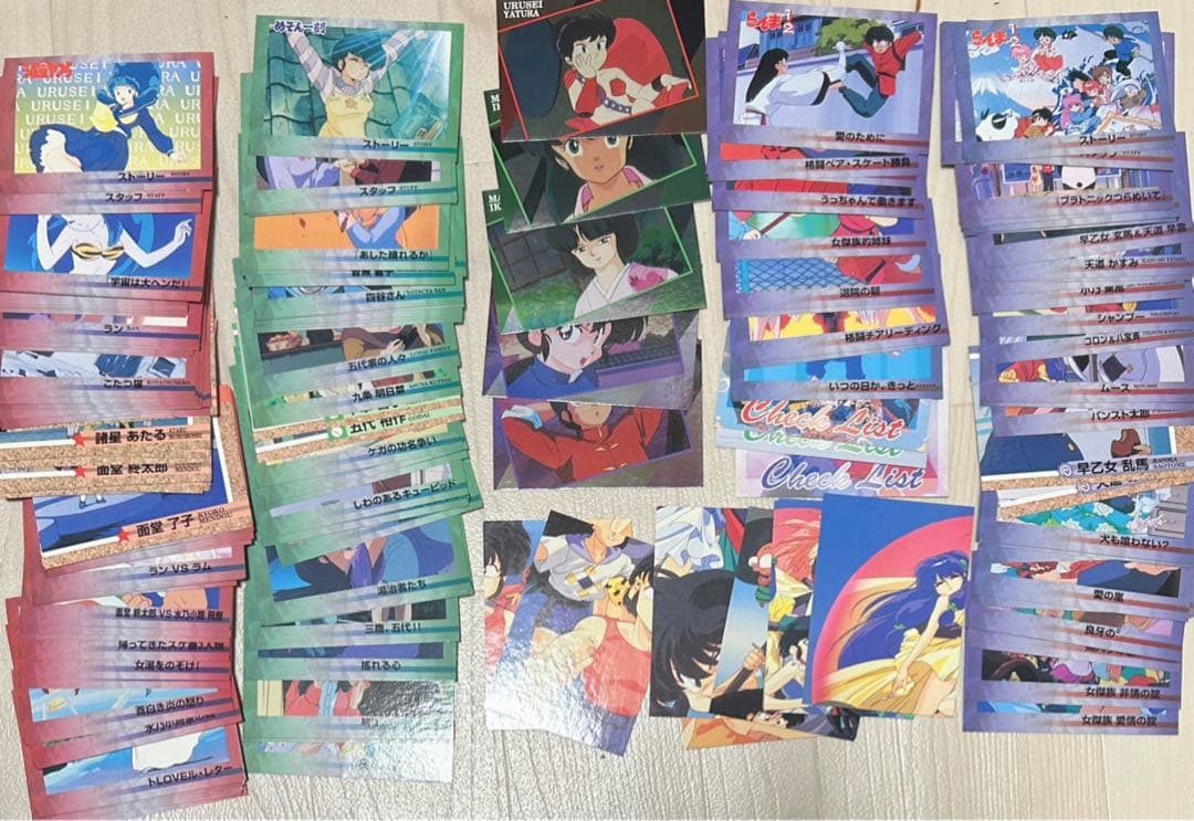 高橋留美子 コレクションカード らんま1/2 めぞん一刻 うる星やつら