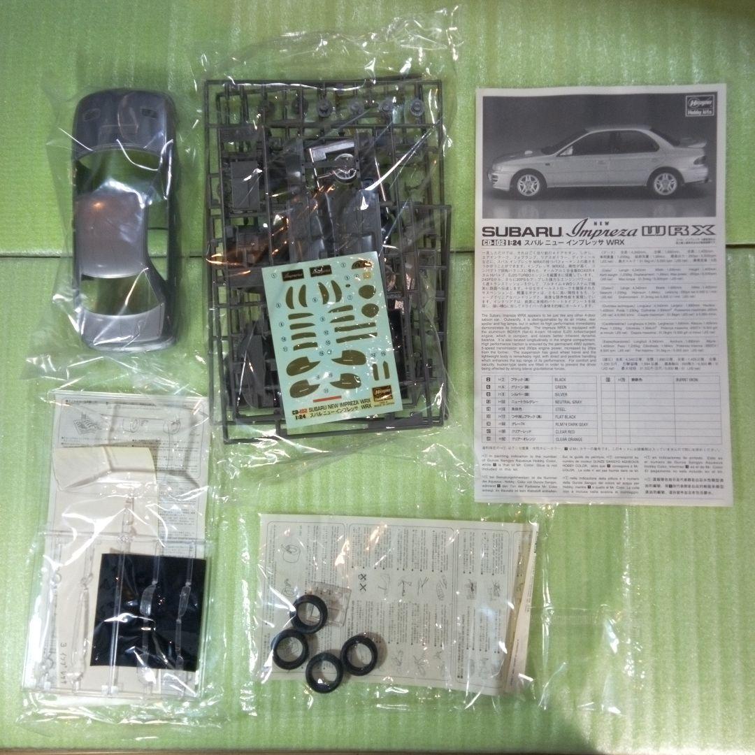 SUBARU　Impreza　スバルニューインプレッサ　WRX　プラモデル　レア