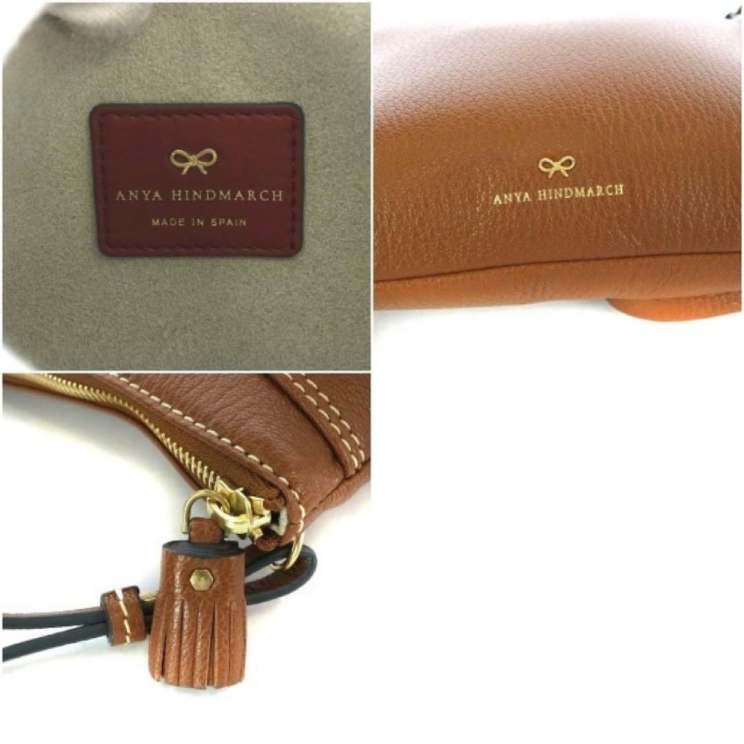 アニヤハインドマーチ ショルダーバッグ ブラウン