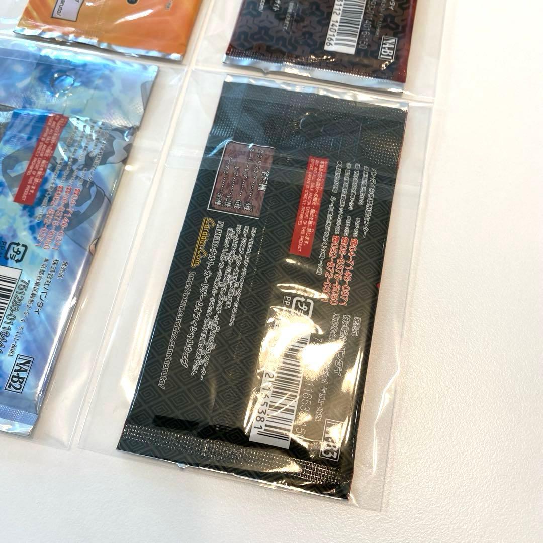 【未開封】NARUTO ナルトカードゲーム　巻ノ零、壱、弐、参　各1パック