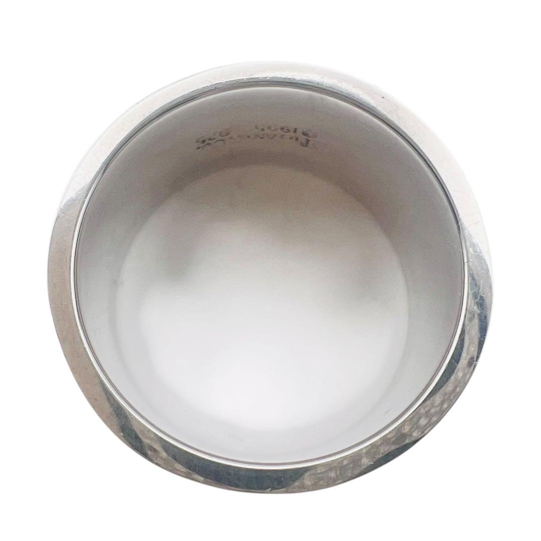 ティファニー　アトラス　20号　12mm ワイドバンド　シルバーリング