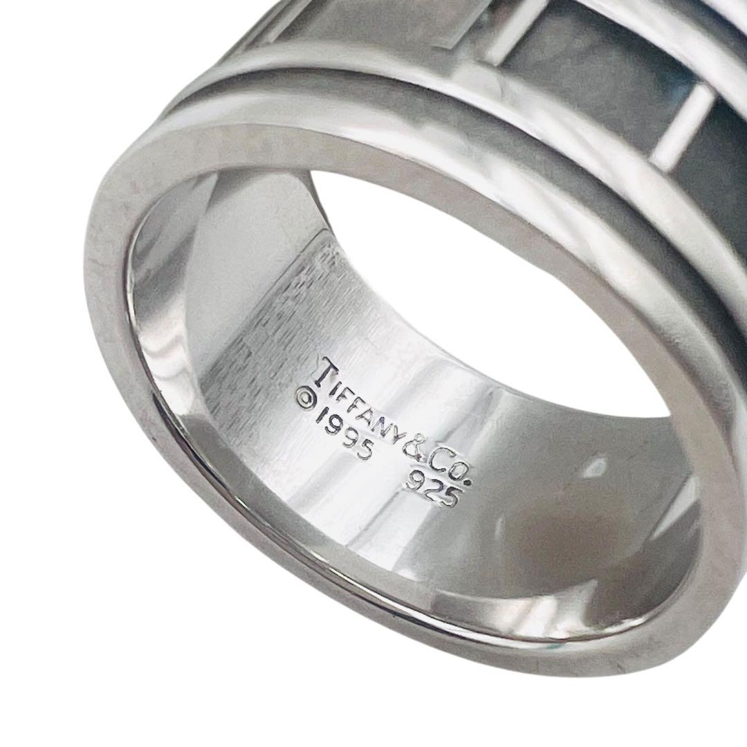 ティファニー　アトラス　20号　12mm ワイドバンド　シルバーリング