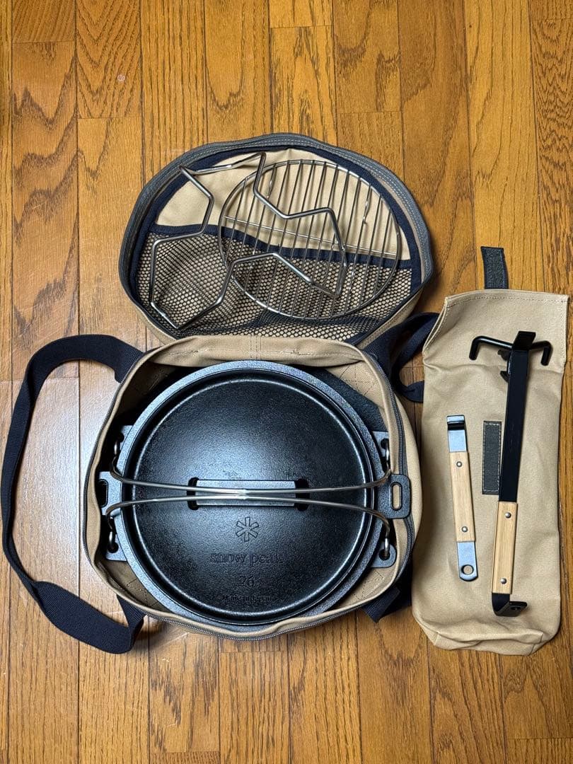  peak 和鉄ダッチオーブン26 CS-520 フルセット