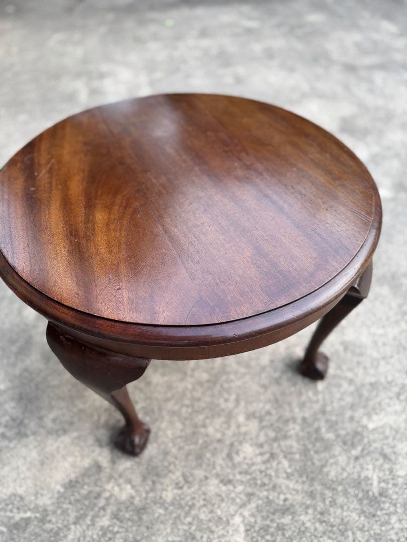 【値下げ不可】【中古】コーヒーテーブル　アンティーク　ラウンドテーブル