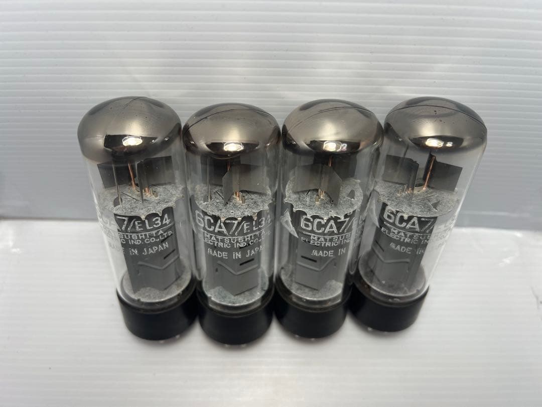 松下 6CA7/EL34 真空管 4本セット 日本製