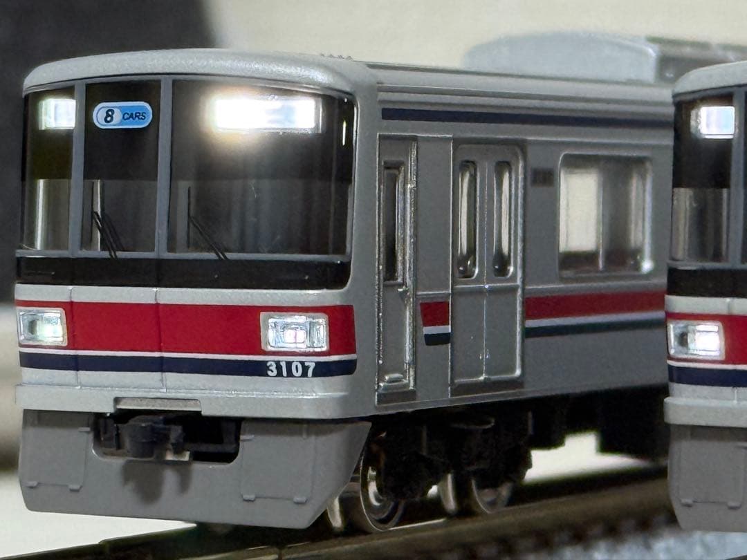 GM 東急電鉄3000系（目黒線・東急新横浜線）8両編成セット