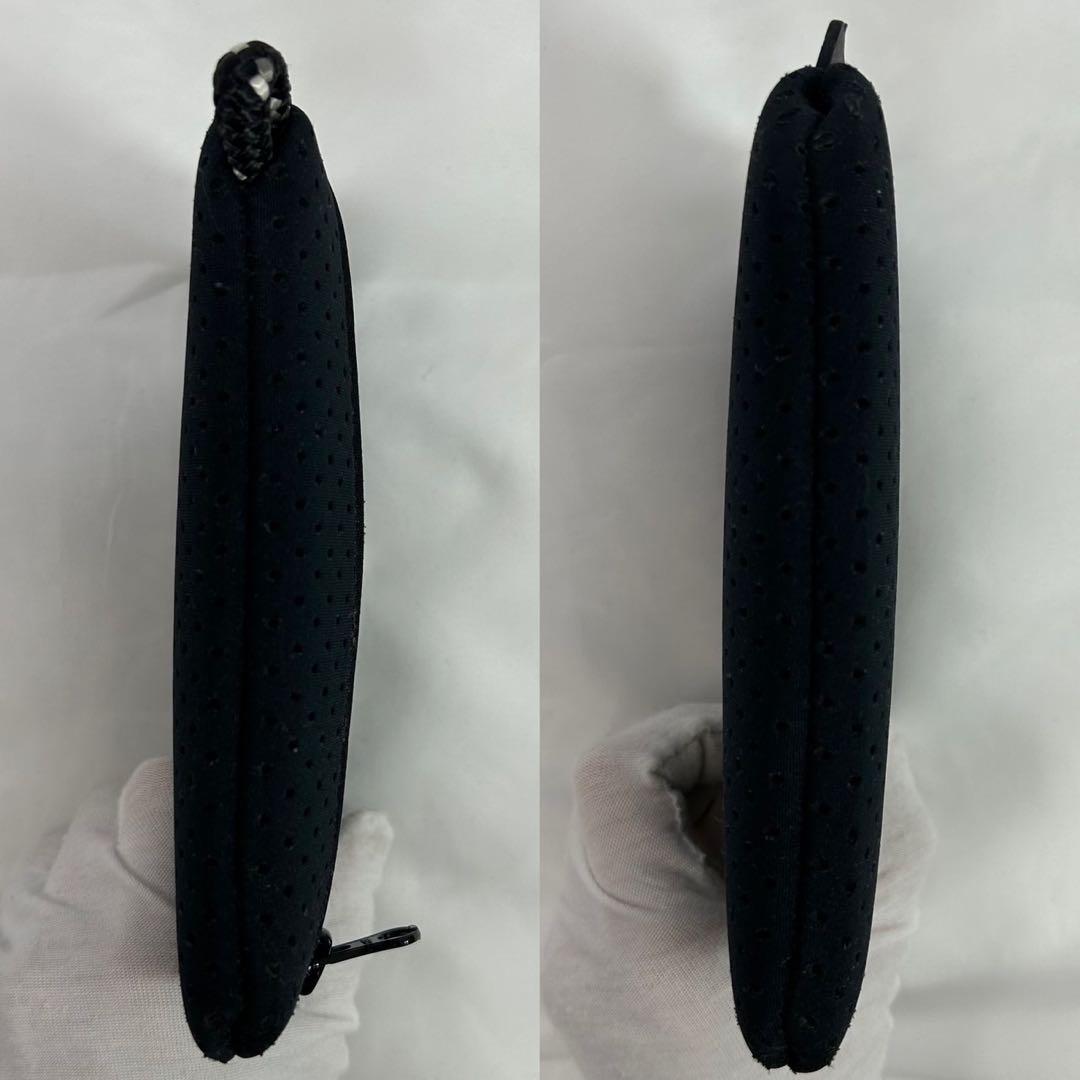 【極美品】ステイトオブエスケープ トートバッグ ポーチ付き 黒 A4可 大容量