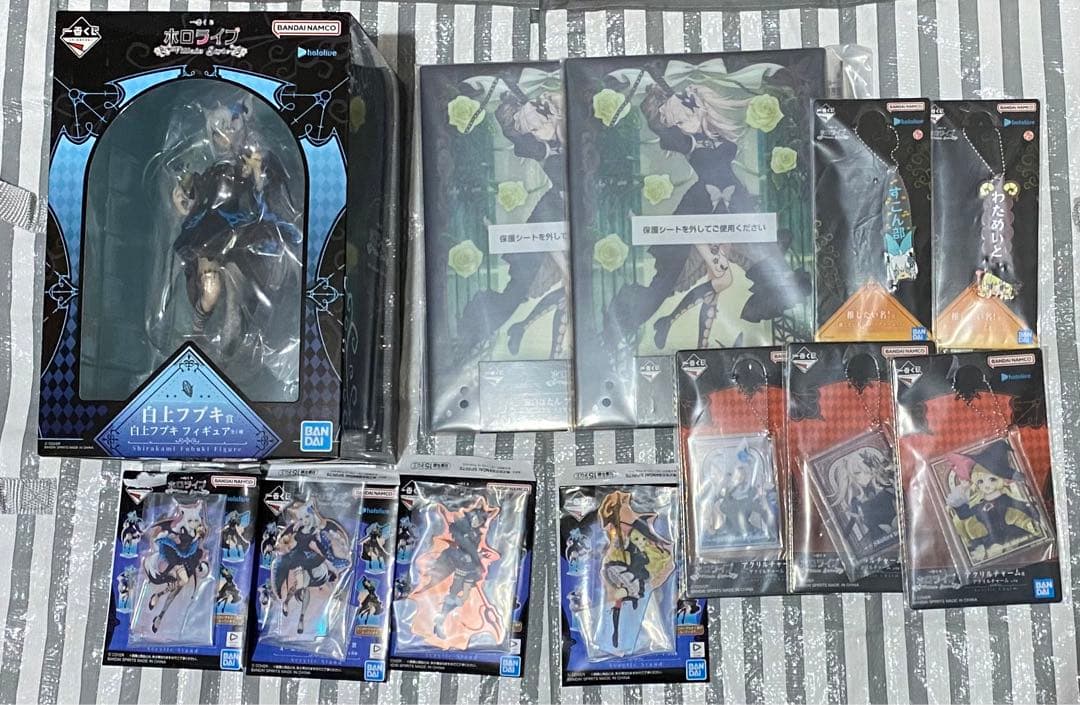 ホロライブ 一番くじ 白上フブキ　フィギュア➕他11点