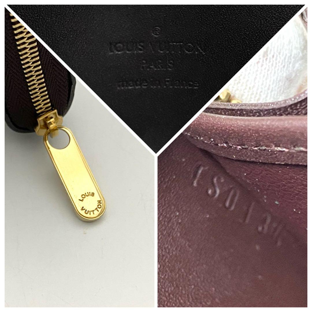 未使用品　ルイヴィトン　ジッピーパース　ヴェルニ　ミニ財布　ケース