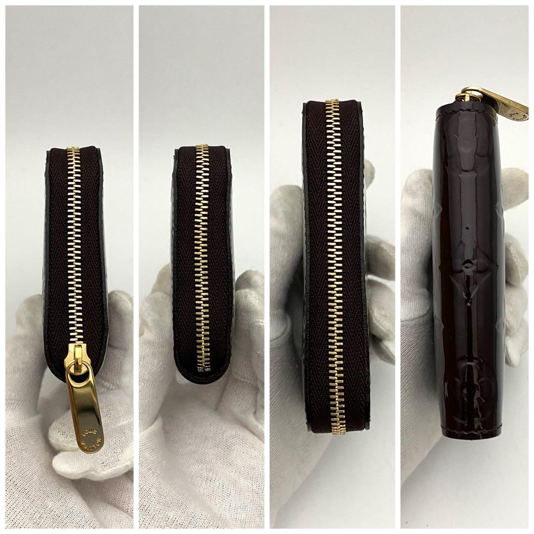 未使用品　ルイヴィトン　ジッピーパース　ヴェルニ　ミニ財布　ケース