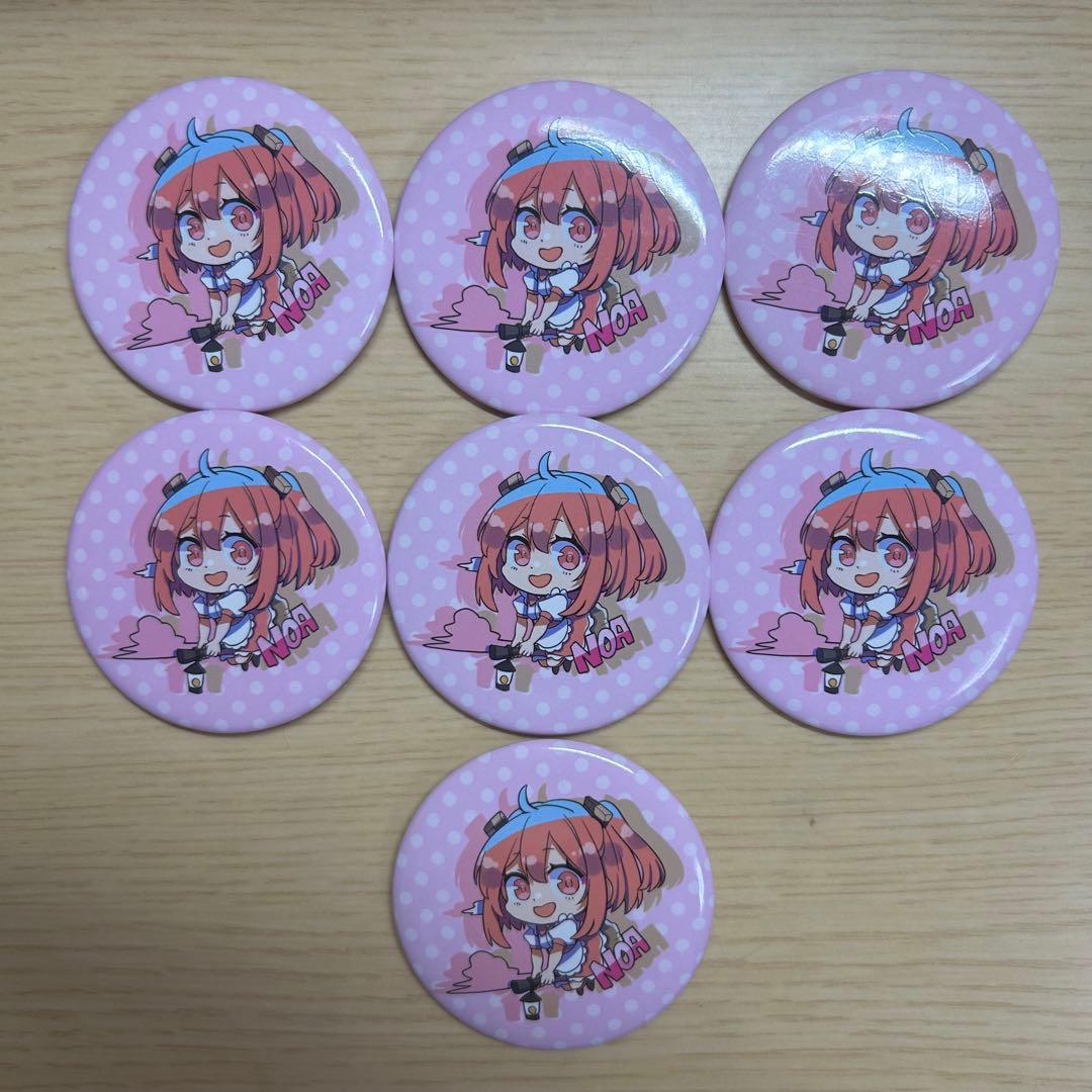 カラフルピーチ のあ 初期缶バッジ