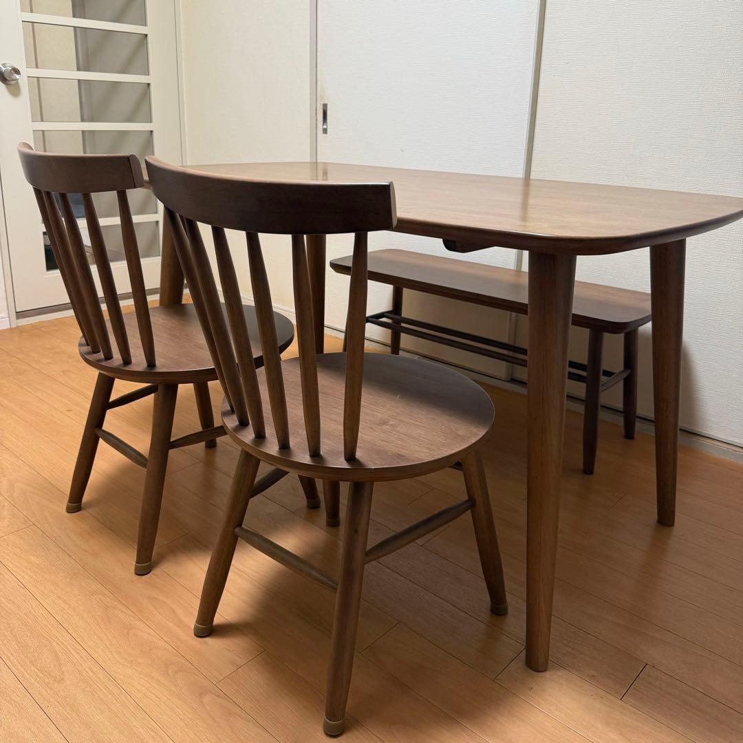 ニトリ ダイニングテーブルセット 4人掛け