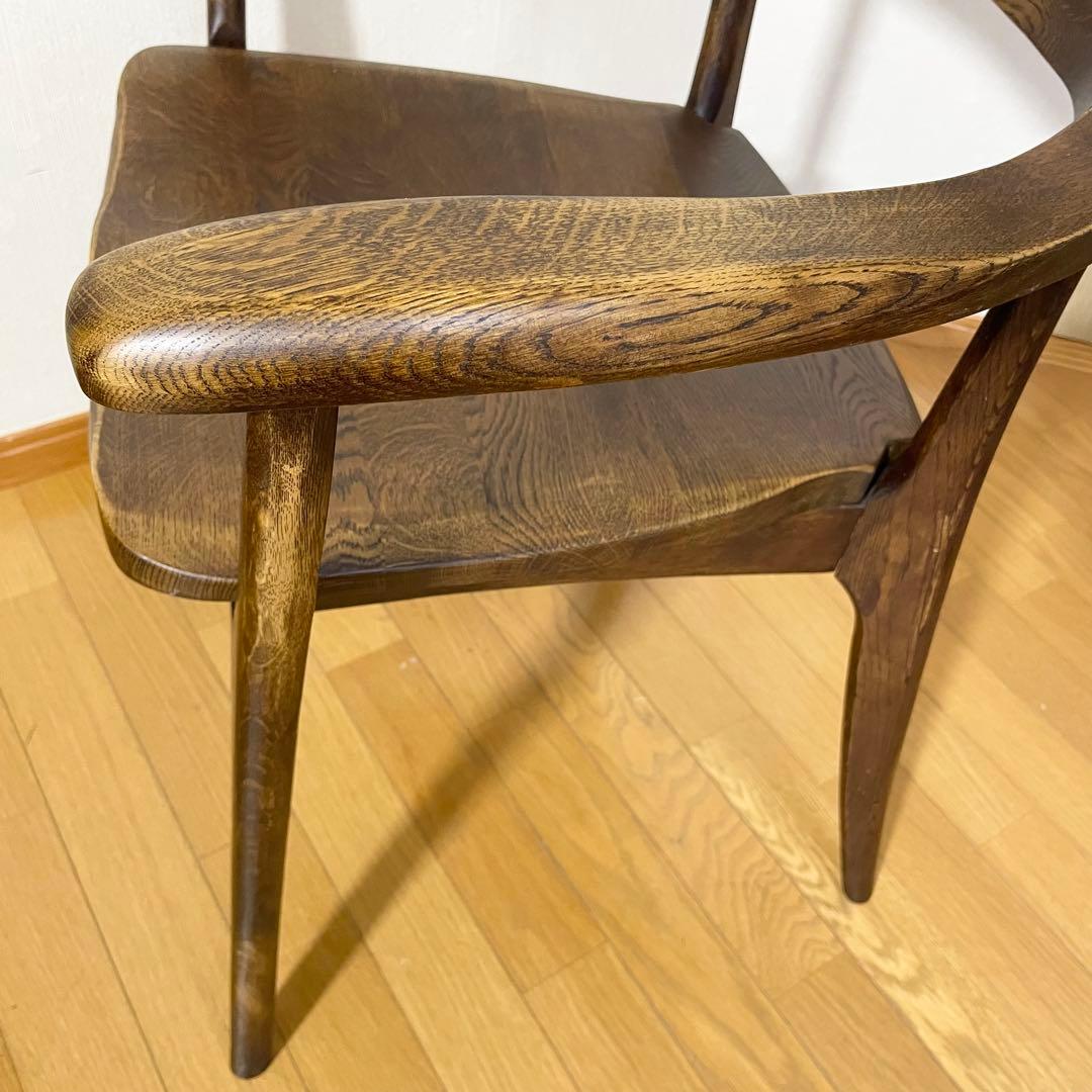 【天然木 ナラ】 チェア 大塚家具 サイズ630/547/751mm 希少品