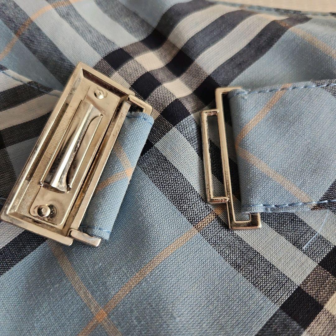 BURBERRY BLUE LABEL ノバチェック スカート 水色 38