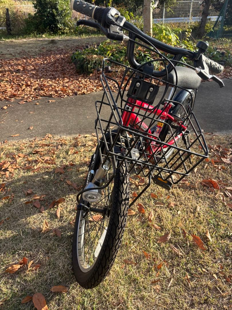 アサヒサイクル　DRIDE Beat 20インチ 前カゴ付き